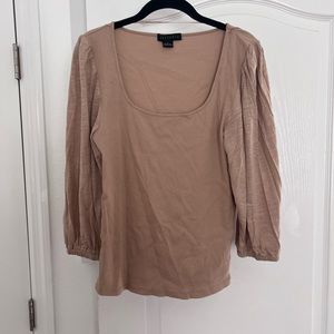 Sanctuary Cream Blouse SZ L
